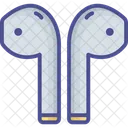 Earbuds Earphones Earpieces Icône