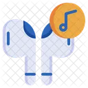 Earbuds Music Icon