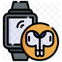 Earbuds Smart Watches  Icon