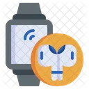 Earbuds Smart Watches  Icon