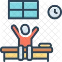 Earlier Yawn Timely Icon