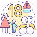 Early Marriage Overpopulation Icon