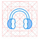 Earmuffs Winter Snow Icon