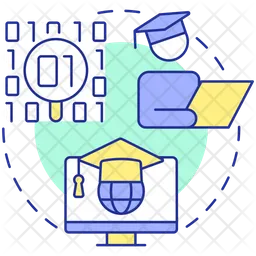 Earn data science degree  Icon