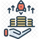 Earn Revenue Earning Icon