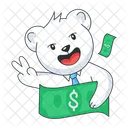 Earn Money Make Money Bear Money Icône