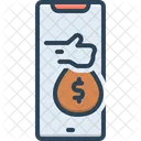 Earning Income Money Icon