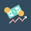 Earning Growth Profit Icon