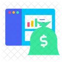 Earning Dashboard Earning Money Icon