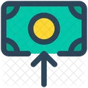 Earning Banknote Cash Icon