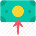 Earning Banknote Cash Icon