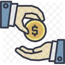 Earning Bussiness Currencies Dollars Icon