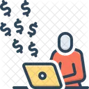 Earning Income Financial Icon