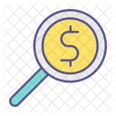 Money Searching Search Icon