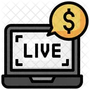 Earnings Live Money Icon