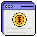 Earnings Online Banking Web Browser Icon