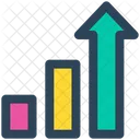 Earnings graph  Icon