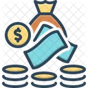 Earnings Income Wages Icon