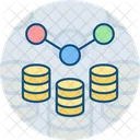 Coin Earnings Income Icon