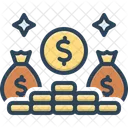 Earnings Stipend Salary Icon