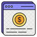 Earnings Online Banking Web Browser Icon