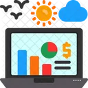 Earnings Report Financial Earnings Income Report Icon