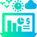 Earnings Report Financial Earnings Income Report Icon