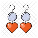 Earring Jewel Heart Icon