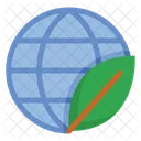 Earth World Eco Friendly Icon