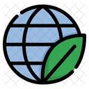 Earth World Eco Friendly Icon