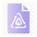 Ecology Earth Document Icon