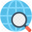 Earth Globe Location Icon