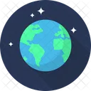 Earth Space Galaxy Icon