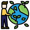 Earth World Green Icon
