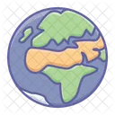 Earth Computer Astrology Icon
