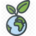 Earth Planet Global Icon