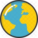 Earth Planet Globe Icon