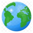 Earth Planet Solar System Icon