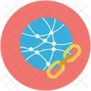 Earth Link Connected Icon