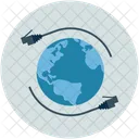 Earth Global Worldwide Icon