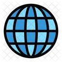 Earth Global Connection Icon