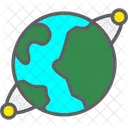 Earth Planet Globe Icon