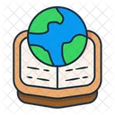 Earth Book Library Icon