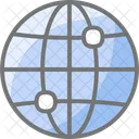 Earth Global Planet Icon Icon