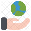 Earth Save The World Ecology Icon