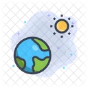 행성 우주 천문학 아이콘
