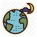 Earth At Night  Icon