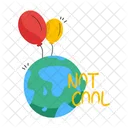 Earth Birthday  Icon