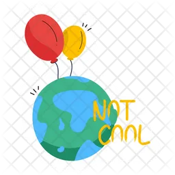 Earth Birthday  Icon