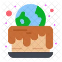 Earth Cake  Icon
